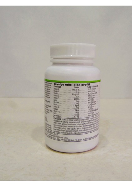 Formül 2 – Erkeklere Özel - 24 Vitamin ve Mineral 60 Tablet fiyatları