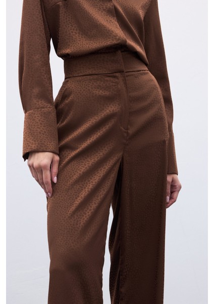 Jakarlı Pantolon - Kahve fırsatları