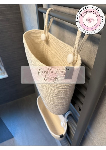 3lü Organizer Tress Çok Amaçlı Düzenleyici Sepet Havlupan Banyo Dekoratif fiyatları