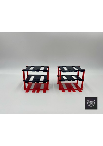 Hot Wheels Arabalar Için 3 Katlı Araba Lift 2 Adet (1:64 Ölçek) fırsatları