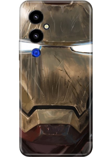 Tecno Pova 4 Pro Kılıf Silikon Desenli Resimli Uv Kapak Iron Man Mix