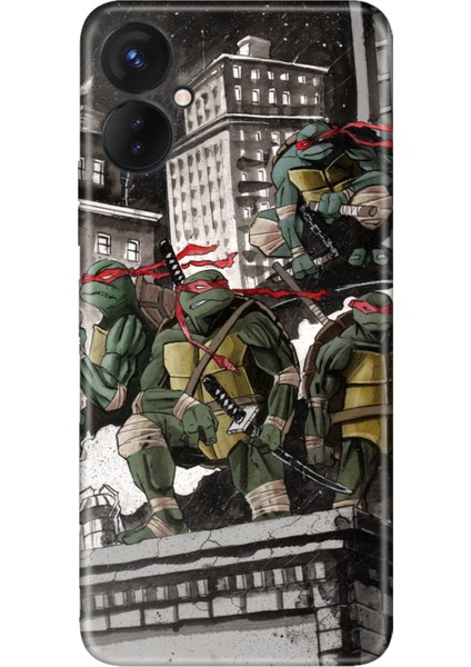 Oneplus 9 Pro Kılıf Silikon Desenli Resimli Uv Kapak Ninja K