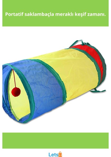 50 cm Uzunluk 25 cm Çap Kedi Oyun Tüneli fiyatları