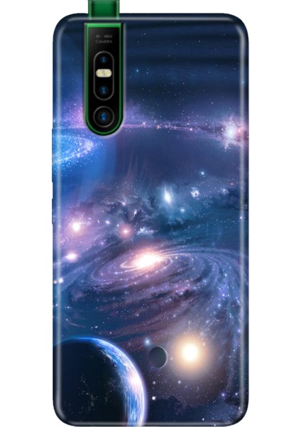 Infinix S5 Pro Kılıf Telefon Kılıfı S5-Pro Baskılı Uzay Boşluğu