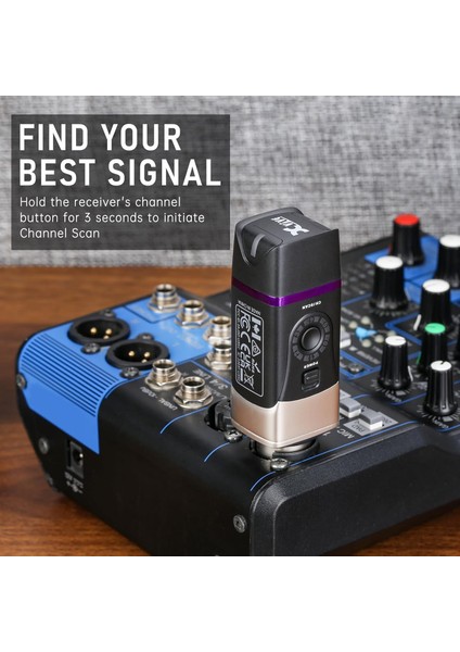 XV-U35C Kondenser Mikrofonlar Için 5.8ghz Kablosuz Bağlantı Sistemi fırsatları