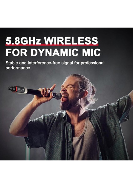 XV-U35R 5.8ghz Kablosuz Mikrofon Sistemi - Sadece Alıcı modelleri