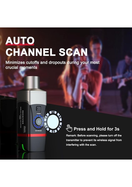 XV-U35R 5.8ghz Kablosuz Mikrofon Sistemi - Sadece Alıcı fırsatları