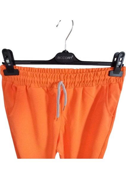 Kadın Bayan Paça Lastikli Bel Lastikli Çift Cepli Cepler Fermuarsız Bağcık Kordonlu Eşofman Altı fırsatları