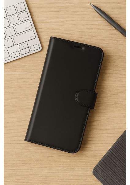 Honor Magic 7 Lite Kılıf Cüzdanlı Kapaklı Kartlıklı Standlı Kopçalı Siyah indirimleri