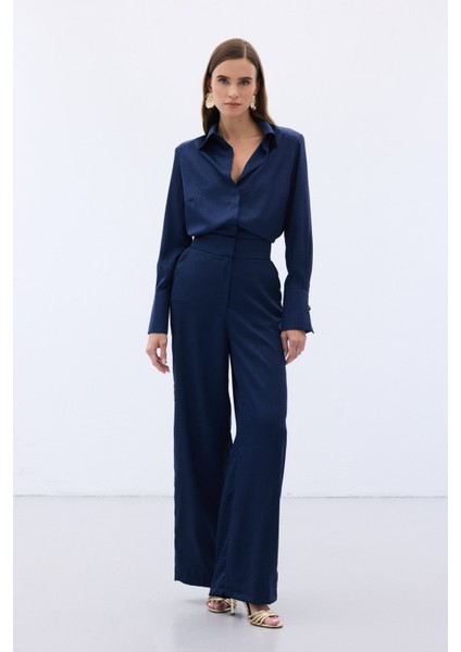 Jakarlı Pantolon - Lacivert fiyatları