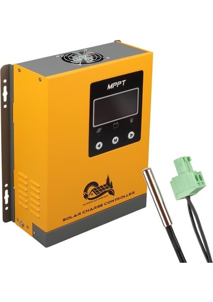 Sunsolar MPK60 MPPT Solar Şarj Kontrol Cihazı 60A (12V/24V/36V/48V Otomatik) 250V Maksimum PV LCD Ekranlı RS485 Portlu