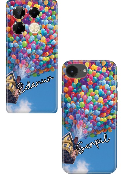 Huawei P Smart 2018 2019 2021 Kılıf Kişiye Özel Isim Yazılı Silikon Grafik-54