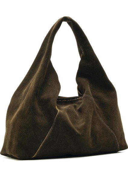 Poche Haki Süet Kadın Çanta fiyatları