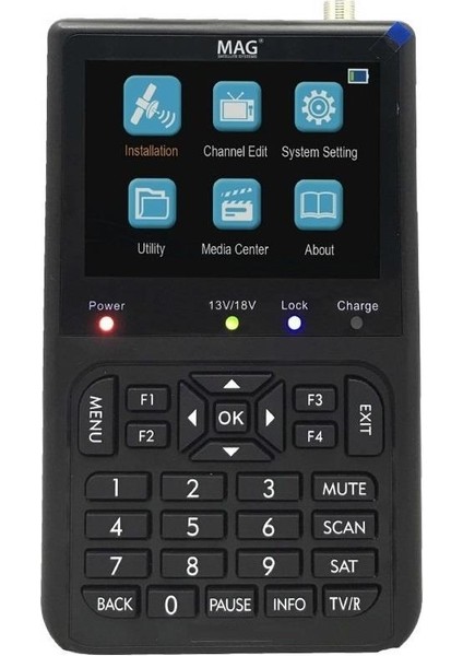 Mag Görüntülü Ekranlı Uydu Ayar Cihazı-Yön Bulucu