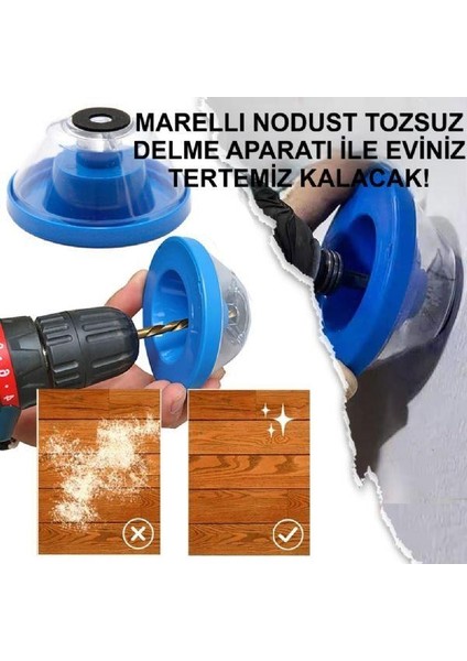 Marelli Nodust Tozsuz Delme Aparatı Matkap Için Toz Tutucu Aparat fiyatları