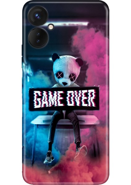 Oneplus 9 Pro Kılıf Silikon Desenli Resimli Uv Kapak Game Over
