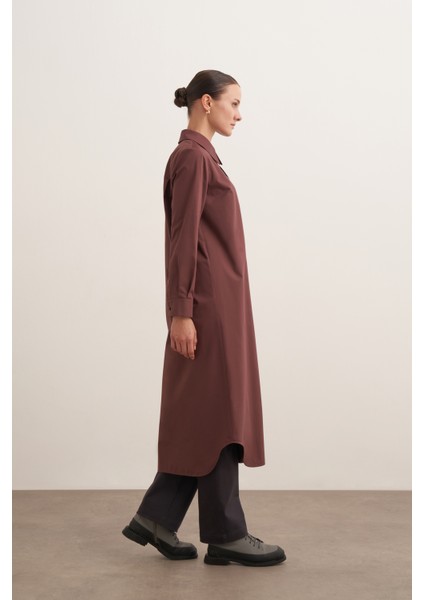 %100 Organik Pamuk Kemerli Gömlek Elbise fiyatları