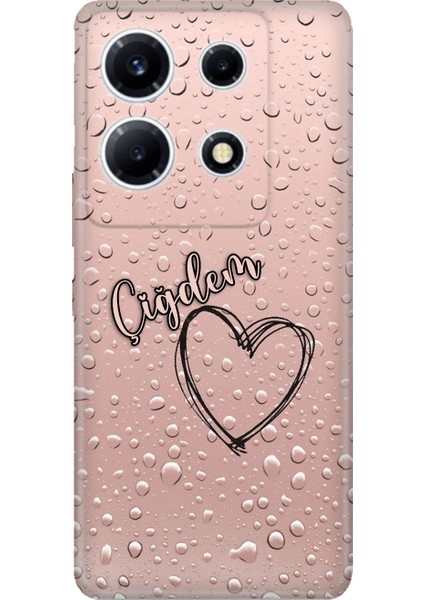 Infinix Note 30 40 40I 11 Gt 20 Pro Kılıf Kişiye Özel Isim Yazılı Silikon Grafik-57 indirimleri