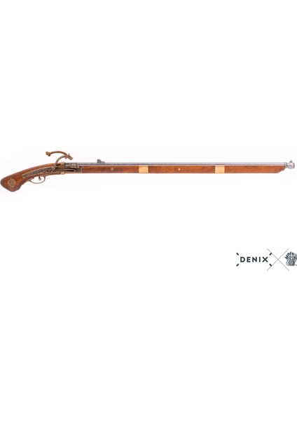 Japan 1800 Matchlock Rifle Koleksiyon Obje 110CM