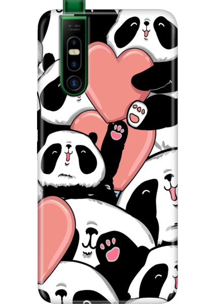 Infinix S5 Pro Kılıf Telefon Kılıfı S5-Pro Baskılı Sevimli Panda