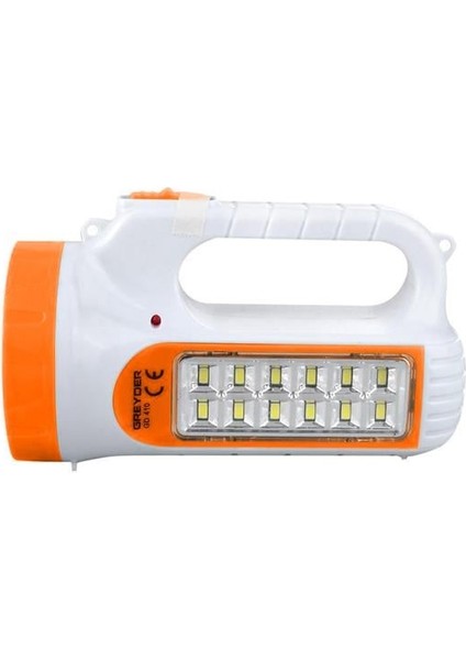 Greyder GD-410 Solar Şarjlı 3 Watt 12 Led El Feneri Işıldak fiyatları