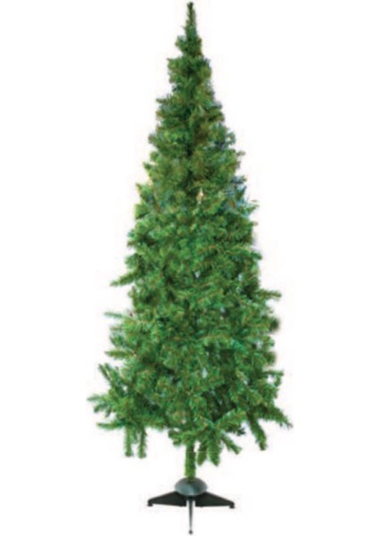 Yılbaşı Ağacı Yerli Üretim 120 cm 130 Dal Yeşil Renk Yılbaşı Çam Ağacı