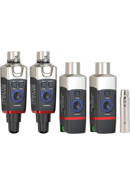 XV-U35D Kablosuz Mikrofon Sistemi - Çift Mikrofon Için Set