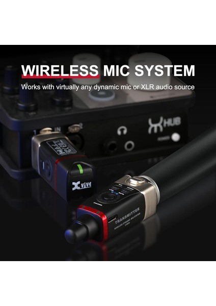 XV-U35D Kablosuz Mikrofon Sistemi - Çift Mikrofon Için Set modelleri