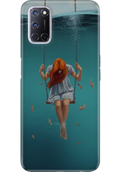 Oppo A52 A72 A92 Uyumlu Kılıf Silikon Desenli Resimli Kapak Aşk Acısı