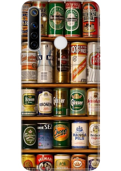 Realme C3 5i 6i Uyumlu Kılıf Silikon Desenli Resimli Kapak Konserve