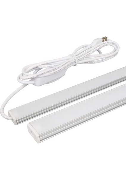 PowerMaster PM-28748 DC5V-14W 68 Led 70cm 6500K Alüminyum Kasa Seyyar USB Çubuk Led fiyatları