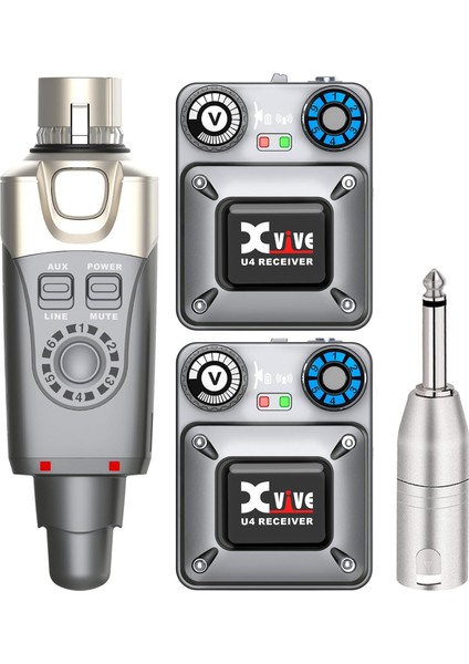 XV-U4R2 1 Verici + 2 Alıcılı Kablosuz In-Ear Monitör Sistemi