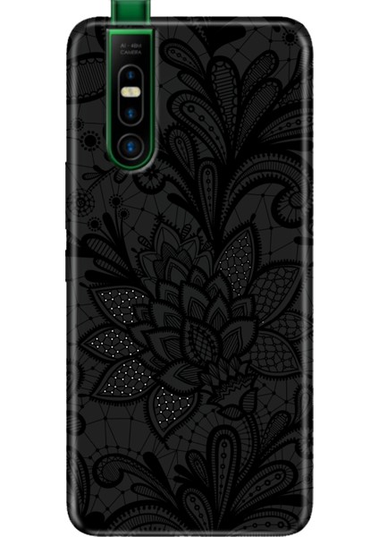 Infinix S5 Pro Kılıf Telefon Kılıfı S5-Pro Baskılı Mandala Gül