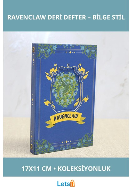 Harry Potter Ravenclaw Deri Defter 17X11 cm