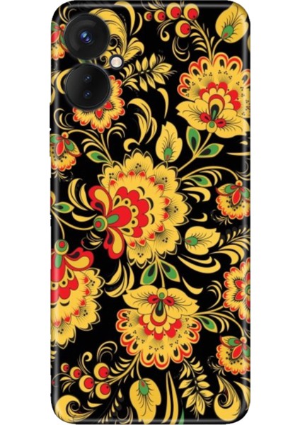 Oneplus 9 Pro Kılıf Silikon Desenli Resimli Uv Kapak Khokhloma