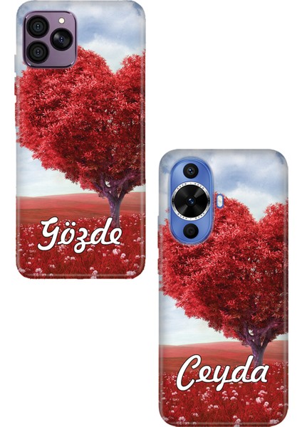 Tecno Camon 16 18 20 30 40 Pro Premier Kılıf Kişiye Özel Isim Yazılı Silikon Ces-16