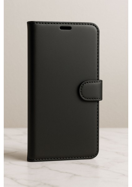 General Mobile Gm 24 Pro Kılıf Cüzdanlı Kapaklı Kartlıklı Standlı Kopçalı Siyah fiyatları