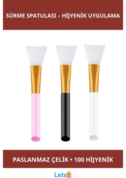 Yüksek Kalite Ergonomik Maske Sürme Spatulası