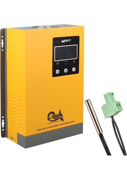 Sunsolar MPK100 MPPT Solar Şarj Kontrol Cihazı 100A (12V/24V/36V/48V Otomatik) 250V Maksimum PV LCD Ekranlı RS485 Portlu