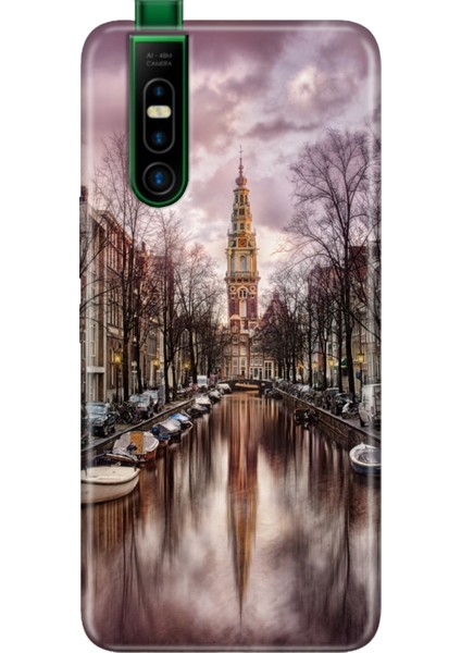Infinix S5 Pro Kılıf Silikon Desenli Infinix S5 Pro Amsterdam