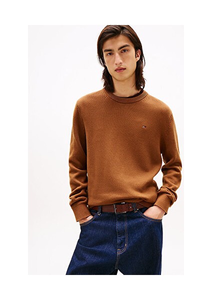 Erkek Bej Triko Kazak