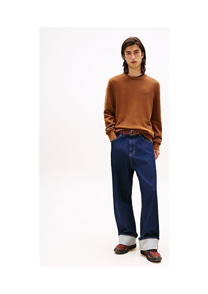 Erkek Bej Triko Kazak modelleri