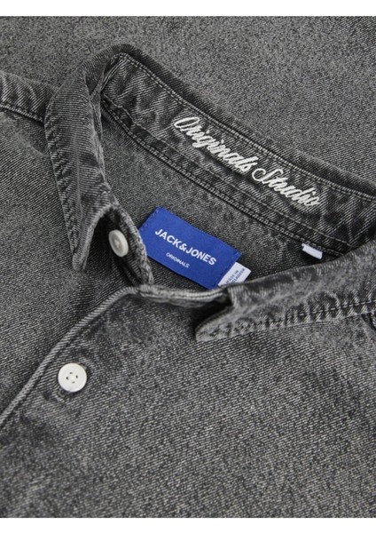Jack Jones Norrebro Denim Loose Fit Erkek Jean Gömlek 12282775 fırsatları