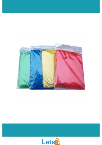 Kapüşonlu Tek Kullanımlık Yağmurluk Rüzgar Geçirmez ve Suya Dayanıklı fırsatları