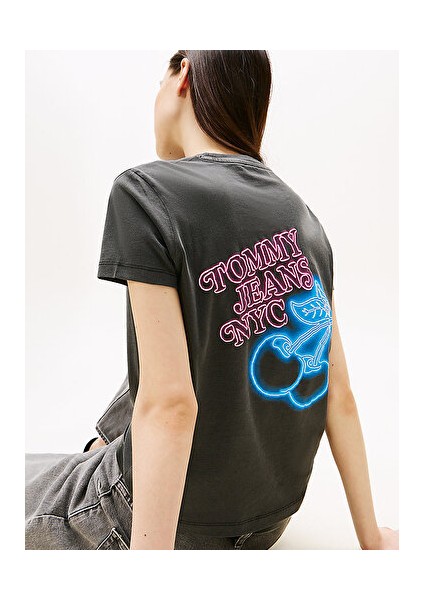 Kadın Siyah S/s Tişört fiyatları