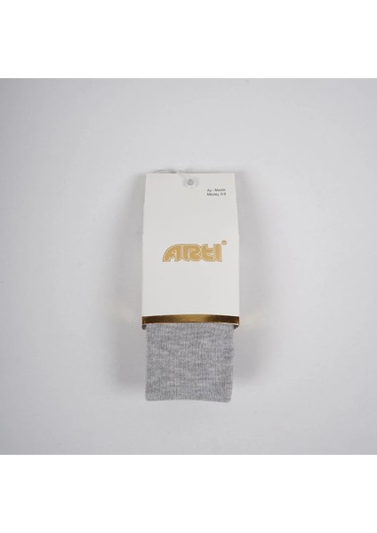 Bebek Külotlu Çorap Gri