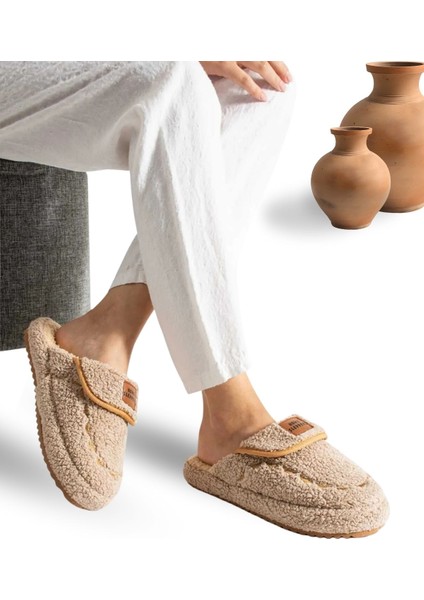 Kadın Ev Terliği Hafif Tabanlı Sıcak Tutan Kışlık Kadın Ev Terliği Çeyiz Terliği Vizon fiyatları