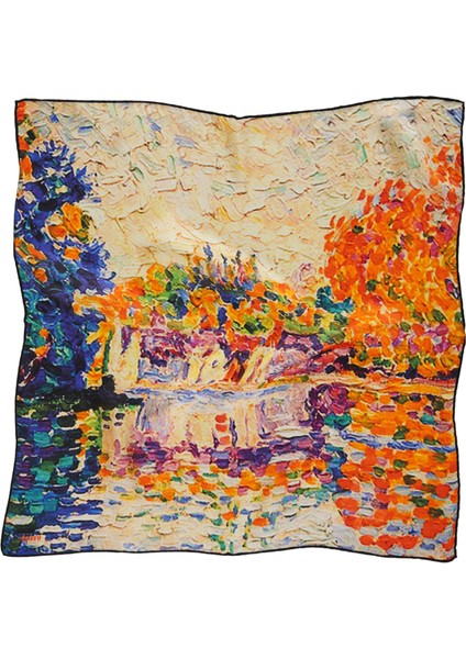 %100 Ipek Bandana Fular-Seine France