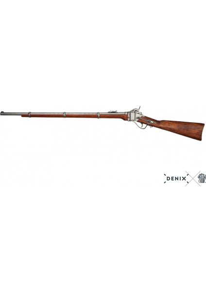 Usa 1859 Military Sharps Rifle Koleksiyon Obje 125CM