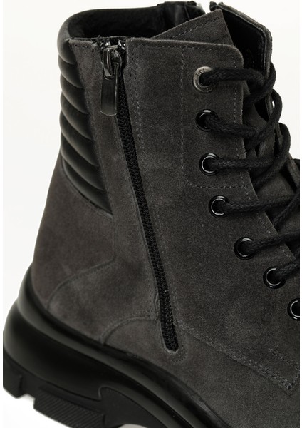 Inci Incı Martın.s 5pr Grı Erkek Postal